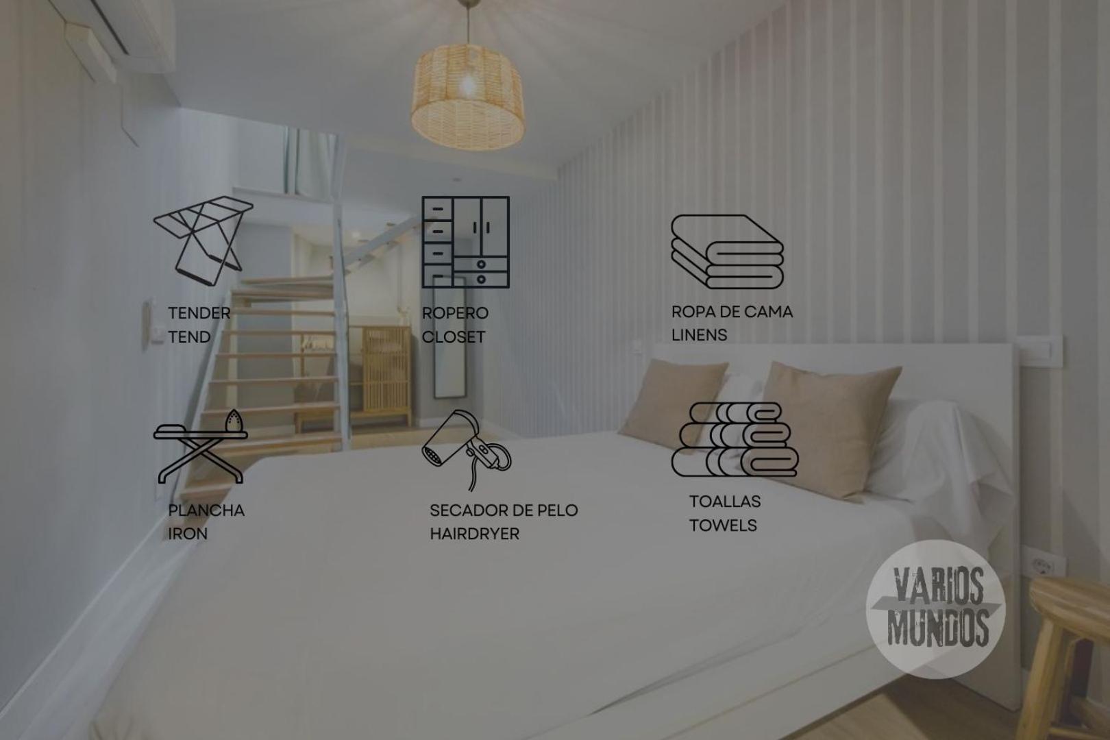 New&Cool Apt En El Centro De Madrid Para 9Pax E2 المظهر الخارجي الصورة